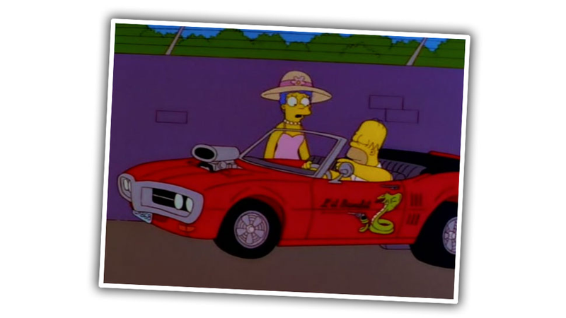 Illustration for article titled A Guide To Every Real-World Car Used In The Simpsons